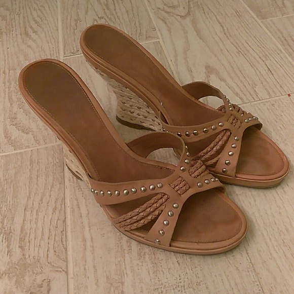 Enzo Angiolini Studded Wedges - Picture 7 of 7